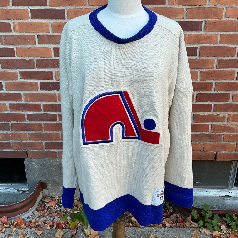 CCM Heritage NHL Quebec Nordiques Sweater Size XL